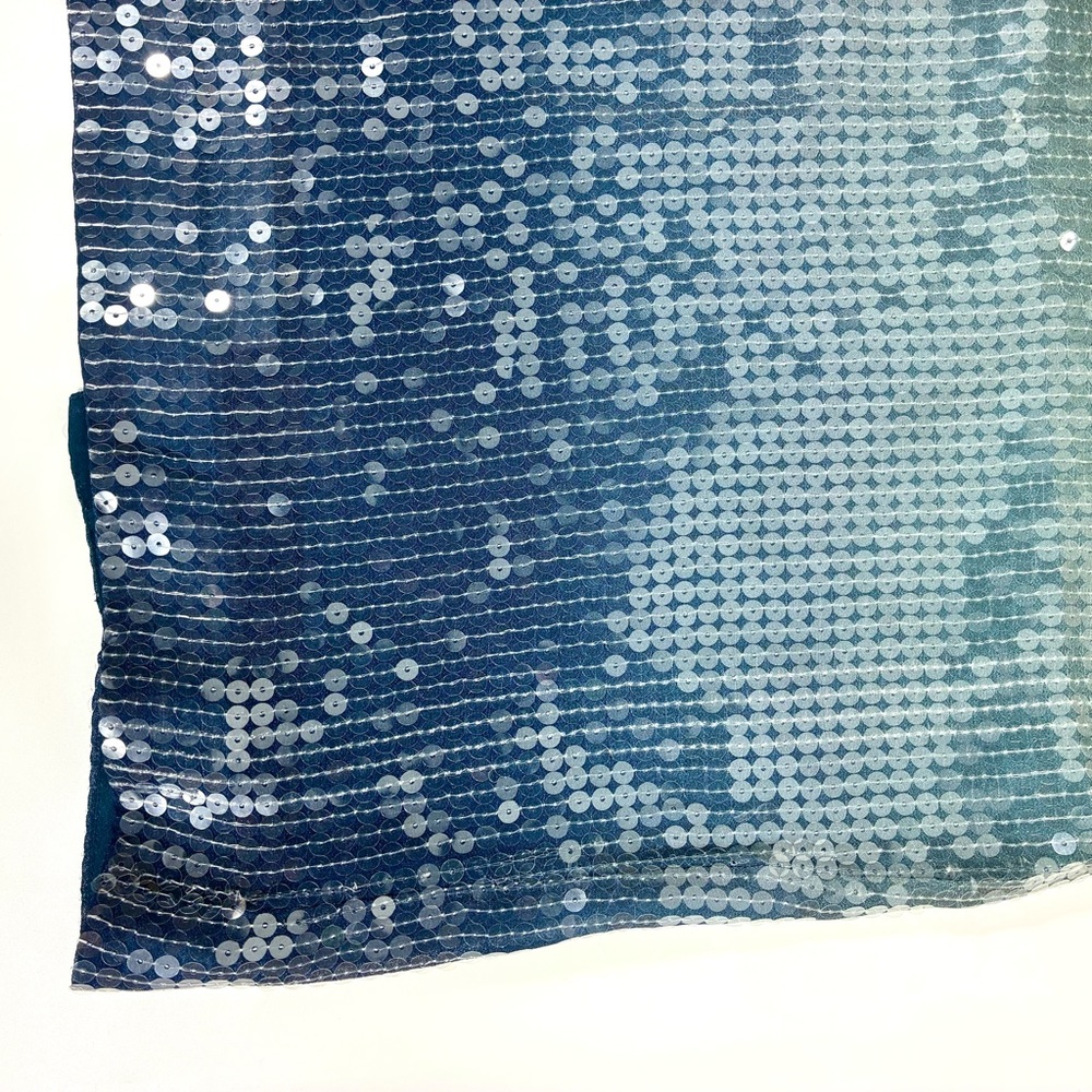 Veronica Beard Leda Sequin Midi Dress Ombre Multi 4 6 NWT Gradient Column Glam - Picture 17 of 17